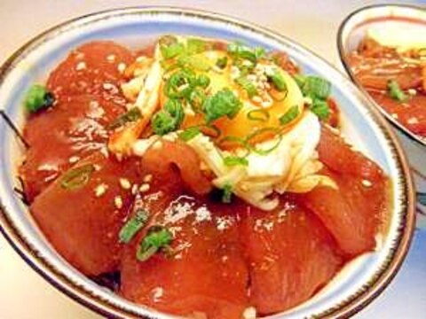 安ウマ♪マグロユッケ丼